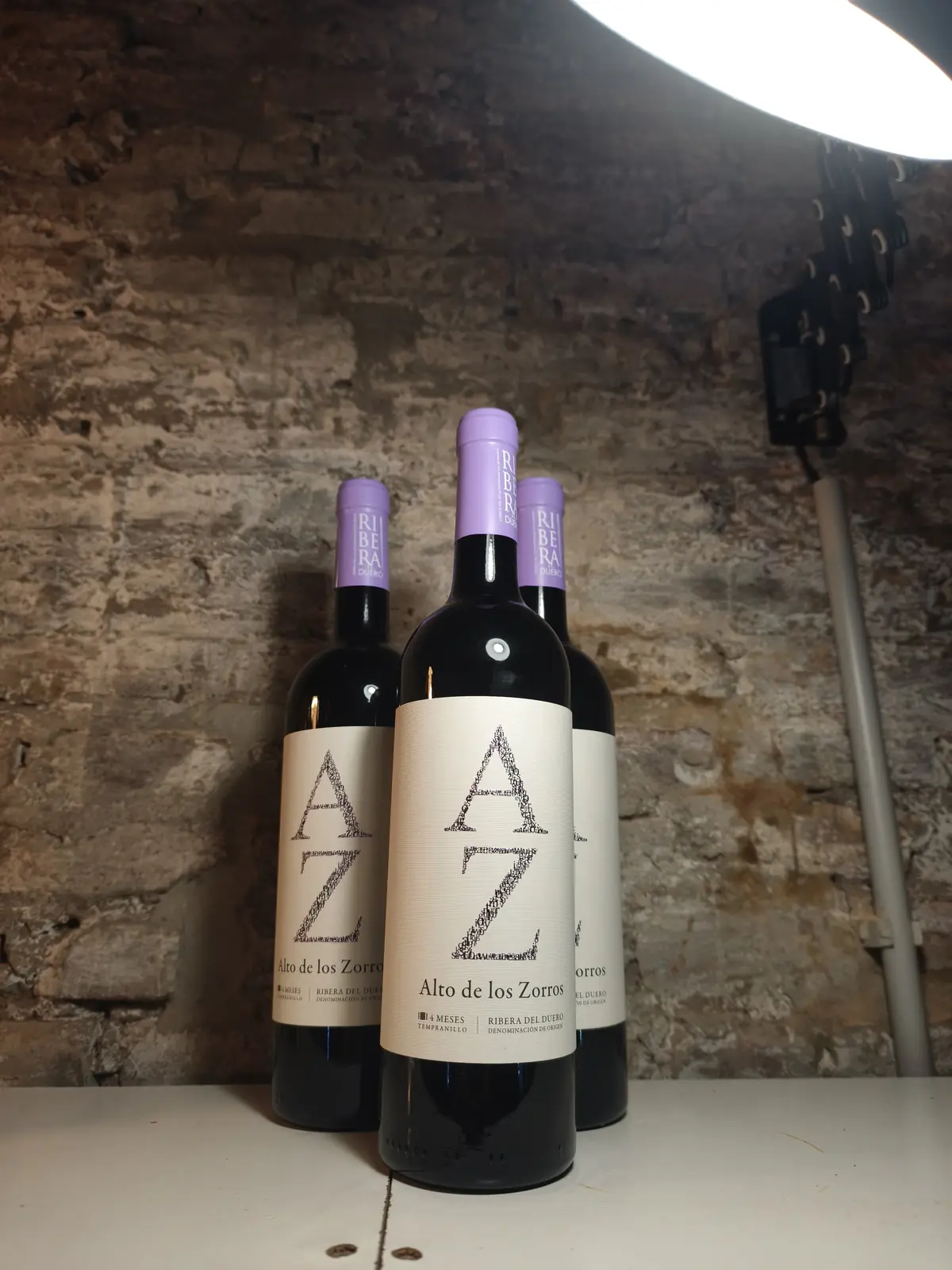 Bottles of red wine